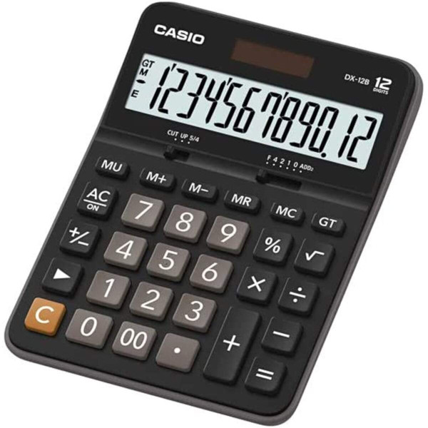 Calculadora De Mesa 12 Dígitos Dx-12b-s4-dc Preta